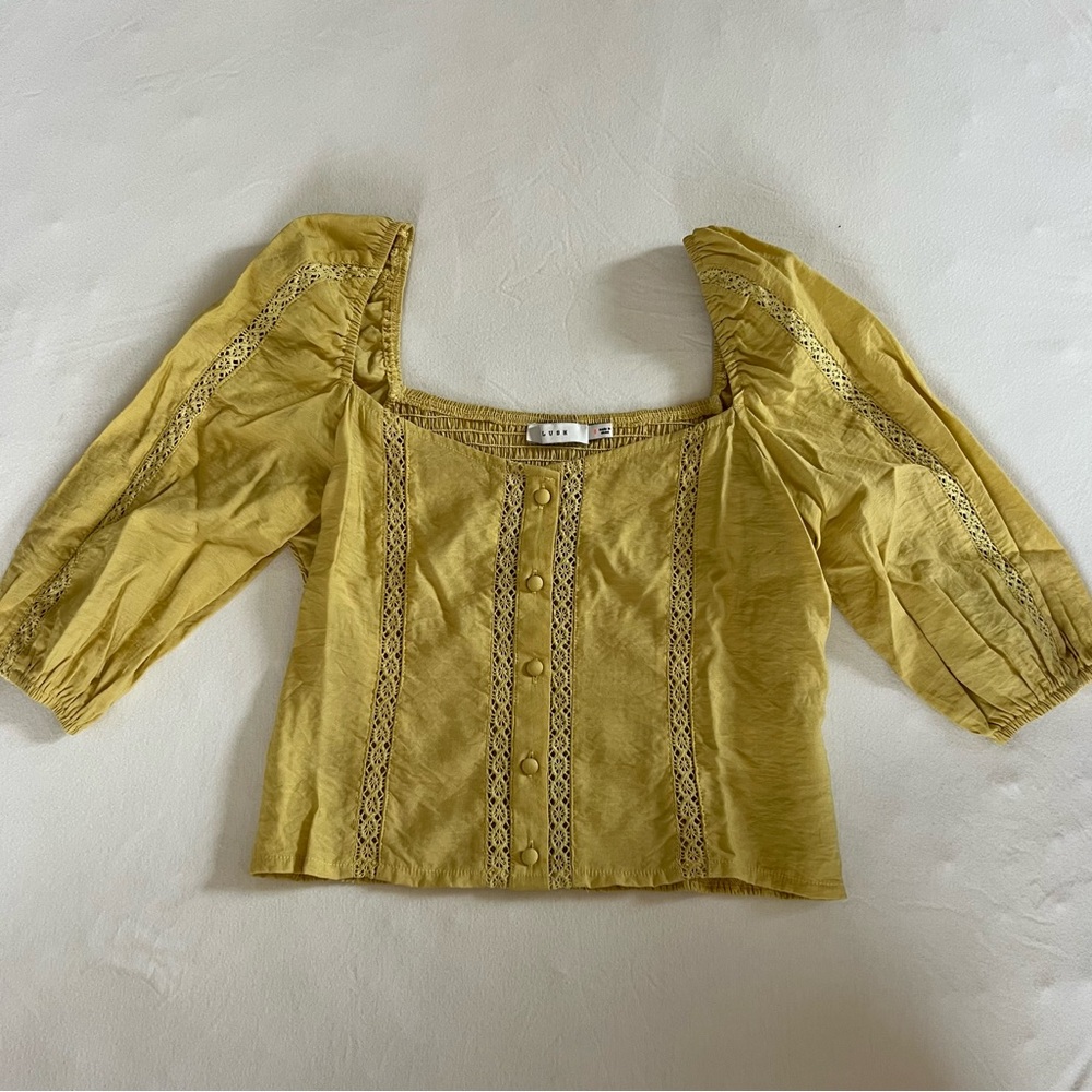 Nordstrom Lush Brand smocked top